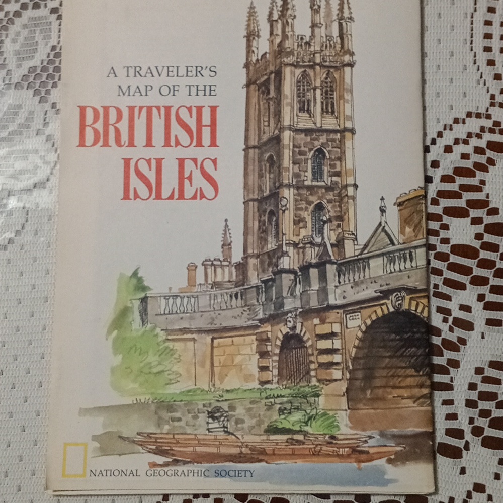 National Geographic Traveler's Map Notebook - British Isles